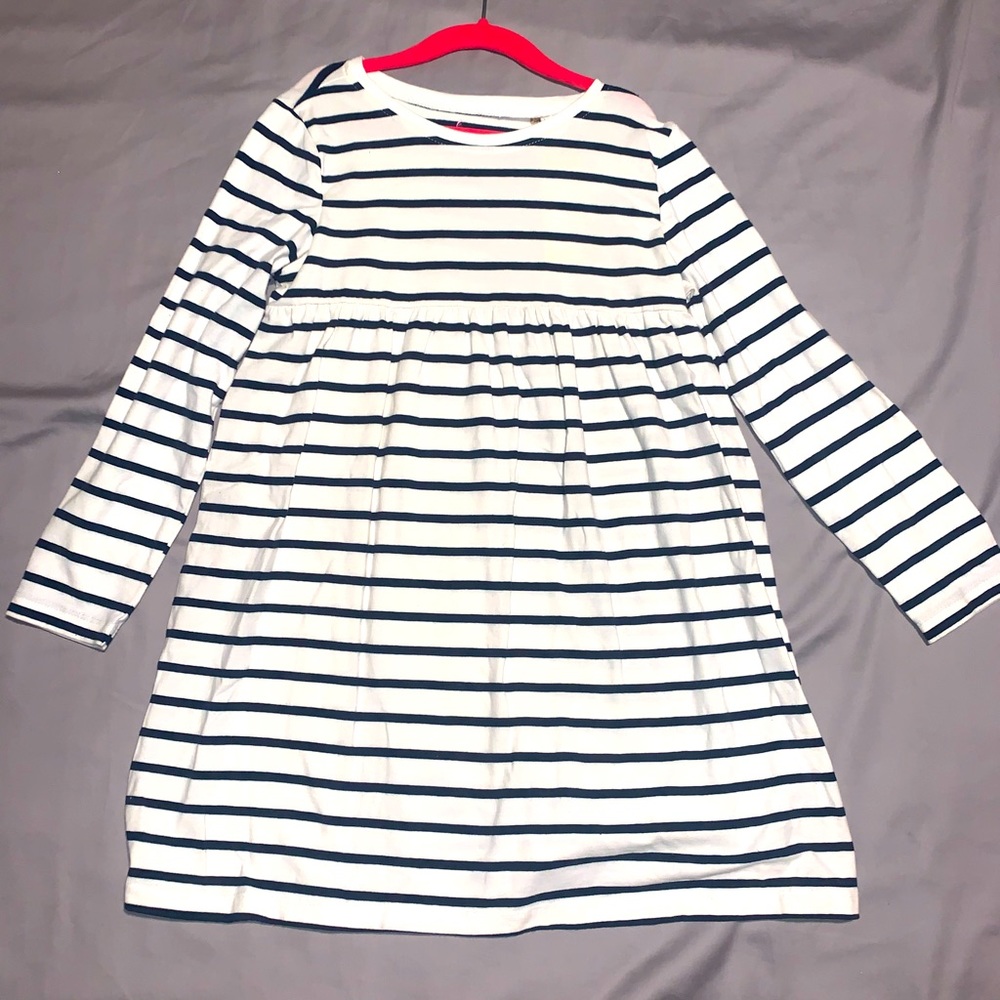 Tailor Vintage Sailor Navy Stripped Dress